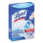 Load image into Gallery viewer, Click Gel Automatic Toilet Bowl Cleaner, Ocean Fresh, 6/box, 4 Boxes/carton
