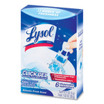 Load image into Gallery viewer, Click Gel Automatic Toilet Bowl Cleaner, Ocean Fresh, 6/box, 4 Boxes/carton
