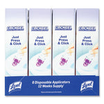 Load image into Gallery viewer, Click Gel Automatic Toilet Bowl Cleaner, Lavender Fields, 6/box, 4 Boxes/carton
