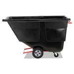 Load image into Gallery viewer, Rotomolded Tilt Truck, 202 Gal, 850 Lb Capacity, Plastic, Black
