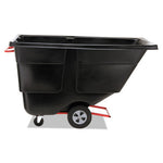 Load image into Gallery viewer, Rotomolded Tilt Truck, 202 Gal, 850 Lb Capacity, Plastic, Black
