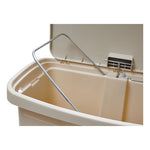 Load image into Gallery viewer, Streamline Resin Step-on Container, Front Step Style, 8 Gal, Polyethylene, Beige
