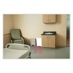 Load image into Gallery viewer, Streamline Resin Step-on Container, Front Step Style, 8 Gal, Polyethylene, Beige
