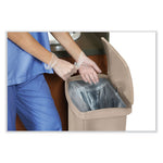Load image into Gallery viewer, Streamline Resin Step-on Container, Front Step Style, 13 Gal, Polyethylene, Beige
