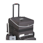 Load image into Gallery viewer, Executive Quick Clean Janitorial Cart, Synthetic Fabric, 16 Compartments, 14.25&quot; X 16.5&quot; X 25&quot;, Dark Gray
