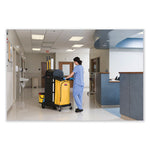 Load image into Gallery viewer, Vinyl Cleaning Cart Bag, 34 Gal, 17.5&quot; X 33&quot;, Yellow
