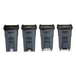 Load image into Gallery viewer, Brute Step-on Rollouts, 50 Gal, Metal/plastic, Gray
