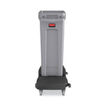Load image into Gallery viewer, Slim Jim Resin Trainable Dolly, 120 Lb Capacity, 23.86 X 14.71 X 8.36, Black
