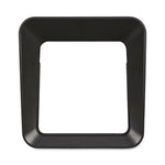Load image into Gallery viewer, Sustain Decorative Refuse With Recycling Lid, 23 Gal, Metal/plastic, Black

