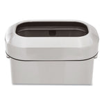 Load image into Gallery viewer, Refine Series Waste Receptacle, 15 Gal, Plastic/stainless Steel
