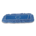 Load image into Gallery viewer, Twisted Loop Blend Dust Mop, Pic/pet Polyester, 24&quot; X 5&quot;, Blue
