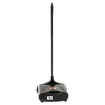 Load image into Gallery viewer, Lobby Pro Upright Dustpan With Wheels, 12.5w X 37h, Polypropylene With Vinyl Coat, Black
