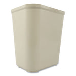 Load image into Gallery viewer, Fiberglass Wastebasket, 7 Gal, Fiberglass, Beige
