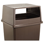 Load image into Gallery viewer, Glutton Receptacle, Hooded Top Without Door, Rectangular, 23w X 26.63d X 13h, Brown
