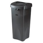 Load image into Gallery viewer, Swing Top Lid For Untouchable Recycling Center, 16&quot; Square, Black
