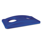 Load image into Gallery viewer, Lid For Slim Jim Bottle Recycling Container, 20.38w X 11.38d X 2.75h, Blue
