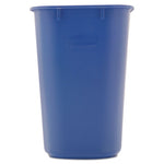 Load image into Gallery viewer, Deskside Recycling Container, Small, 13.63 Qt, Plastic, Blue
