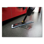 Load image into Gallery viewer, Light Commercial Spray Mop, 18&quot; Wide Blue Head, 52&quot; Steel Handle
