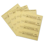 Load image into Gallery viewer, Over-the-spill Pad, Caution Wet Floor, 16 Oz, 16.5 X 20, 22 Sheets/pad
