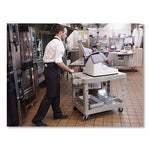Load image into Gallery viewer, Flat Shelf Utility Cart, Plastic, 2 Shelves, 500 Lb Capacity, 19.19&quot; X 37.88&quot; X 33.33&quot;, Black
