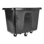 Load image into Gallery viewer, Cube Truck, 59 Gal, 300 Lb Capacity, Plastic, Black
