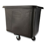 Load image into Gallery viewer, Cube Truck, 12 Cu Ft, 400 Lb Capacity, Medium-density Polyethylene/metal Frame, Black
