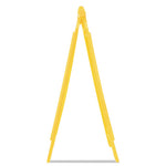 Load image into Gallery viewer, Multilingual &quot;caution&quot; Floor Sign,  11 X 12 X 25, Bright Yellow
