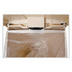 Load image into Gallery viewer, Indoor Utility Step-on Waste Container, 12 Gal, Plastic, Beige
