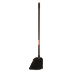 Load image into Gallery viewer, Angled Lobby Broom, Poly Bristles, 35&quot; Handle, Black
