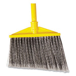 Load image into Gallery viewer, 7920014588208, Angled Large Broom, 46.78&quot; Handle, Gray/yellow
