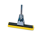 Load image into Gallery viewer, Mop Head Refill For Steel Roller, Sponge, 12&quot; Wide, Yellow
