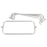Load image into Gallery viewer, Tri-wire Waste Bag Holder Kit, For Rubbermaid Commercial Cleaning Carts, Steel
