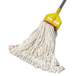 Load image into Gallery viewer, Web Foot Wet Mop Head, Shrinkless, Cotton/synthetic, White, Large, 6/carton
