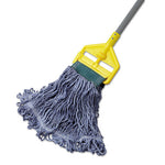Load image into Gallery viewer, Super Stitch Blend Mop Head, Medium, Cotton/synthetic, Blue, 6/carton
