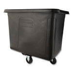 Load image into Gallery viewer, Cube Truck, 119.7 Gal, 500 Lb Capacity, Plastic/metal, Black
