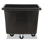 Load image into Gallery viewer, Cube Truck, 119.7 Gal, 500 Lb Capacity, Plastic/metal, Black
