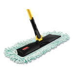 Load image into Gallery viewer, Hygen Dust Mop Heads With Fringe, Green, 48&quot;, Microfiber

