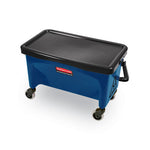 Load image into Gallery viewer, Microfiber Finish Bucket, With Lid, 3 Gal, Blue
