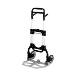 Load image into Gallery viewer, Stow-away Heavy-duty Hand Truck, 500 Lb Capacity, 23 X 24 X 50, Aluminum
