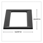 Load image into Gallery viewer, Mixx Recycling Center Lid, 9.87w X 19.87d X 0.62h, Black, Ships In 1-3 Business Days
