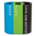 Load image into Gallery viewer, Mixx Recycling Center Lid, 9.87w X 19.87d X 0.82h, Green, Ships In 1-3 Business Days
