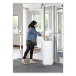 Load image into Gallery viewer, Open Top Dome Receptacle, 15 Gal, Steel, White, Ships In 1-3 Business Days
