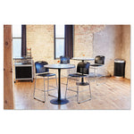 Load image into Gallery viewer, At-your-disposal Vertex Receptacle, 38 Gal, Polyethylene, Black
