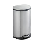 Load image into Gallery viewer, Step-on Medical Receptacle, 12.5 Gal, Steel, Stainless Steel
