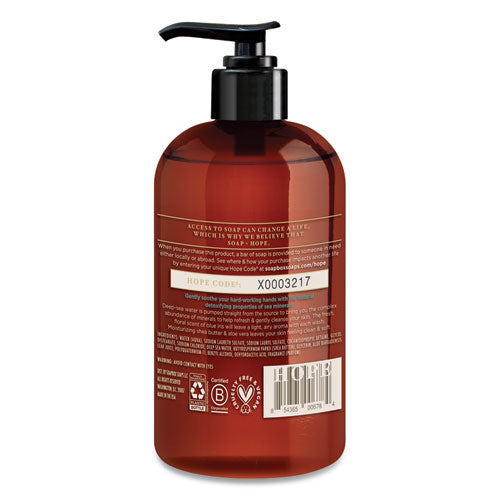 Hand Soap, Sea Minerals And Blue Iris, 12 Oz, 12/carton
