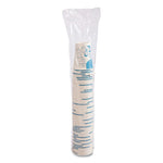 Load image into Gallery viewer, Paper Specimen Cups, 8 Oz, Blue/white, 50/sleeve, 20 Sleeves/carton
