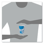 Load image into Gallery viewer, Paper Specimen Cups, 8 Oz, Blue/white, 50/sleeve, 20 Sleeves/carton
