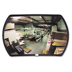 Load image into Gallery viewer, 160 Degree Convex Security Mirror, Round Rectangular, 18&quot;w X 12&quot;h
