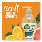 Load image into Gallery viewer, Natural Hand Wash, Mandarin Orange And Grapefruit, 12 Oz Pump Bottle, 8/carton
