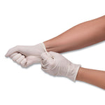Load image into Gallery viewer, Stretch Vinyl Examination Gloves, Cream, Medium, 100/box
